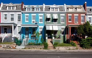City, Houses, neighborhood