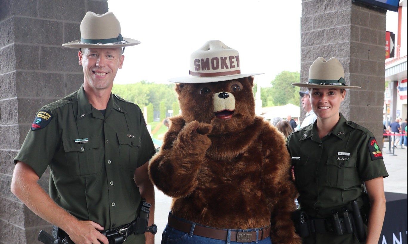 Smoky the Bear, police, parks