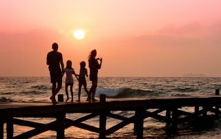 kids, parents, beach