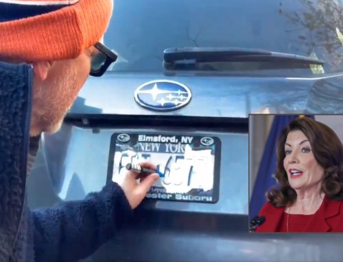 Governor targets drivers with unreadable license plates
