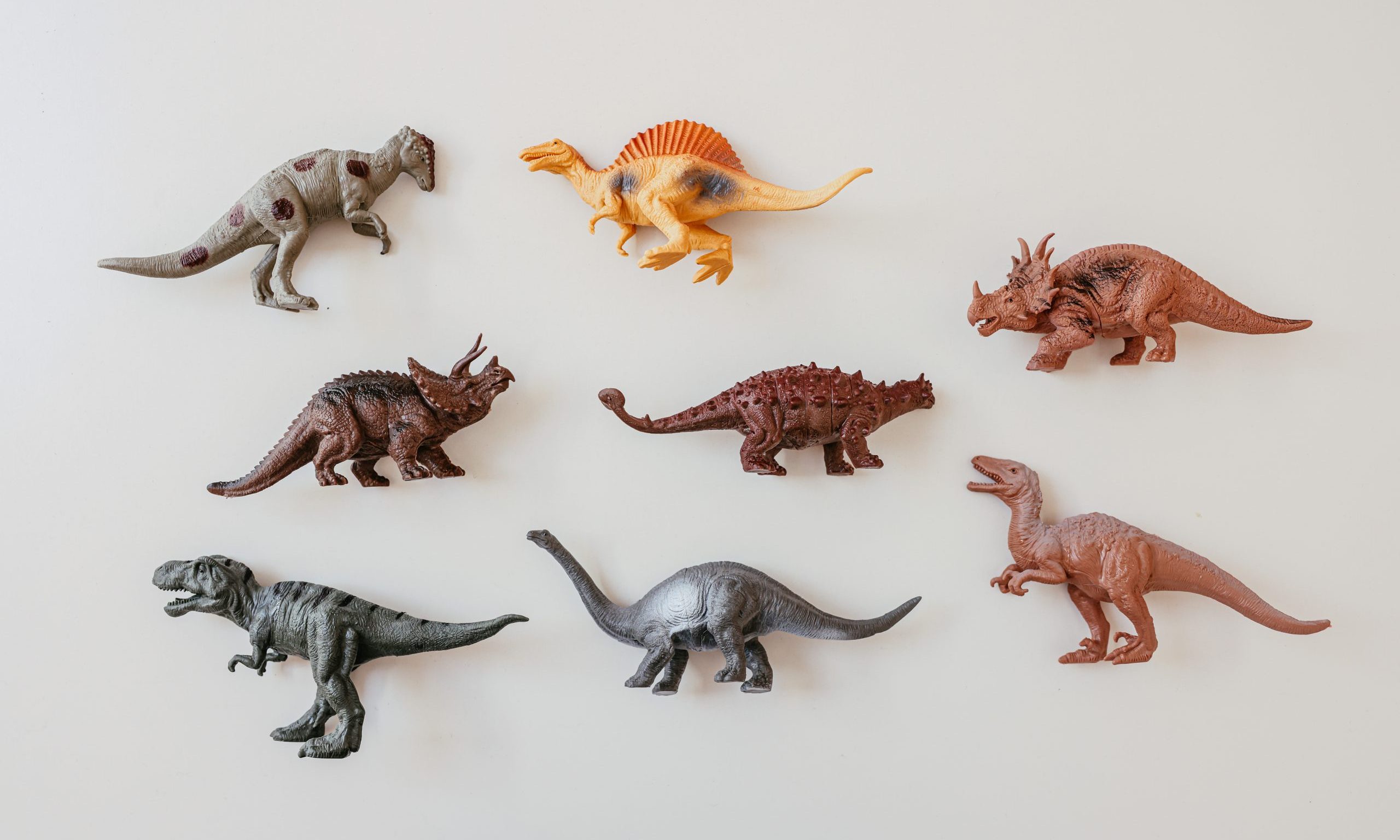 Dinosaurs, toys,