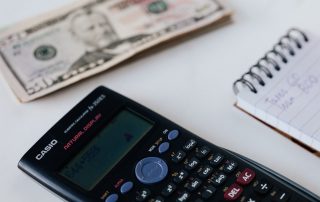 Calculator, money, math, debt,