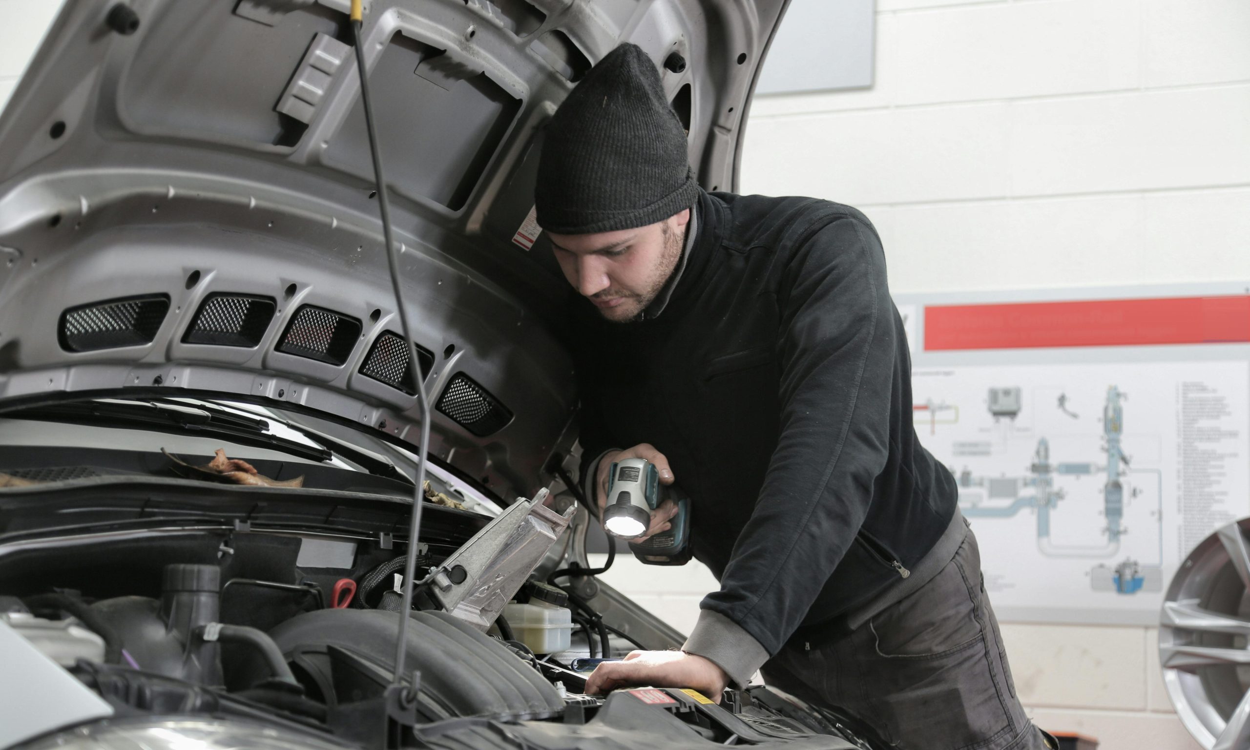 inspection, car repair, vehicle