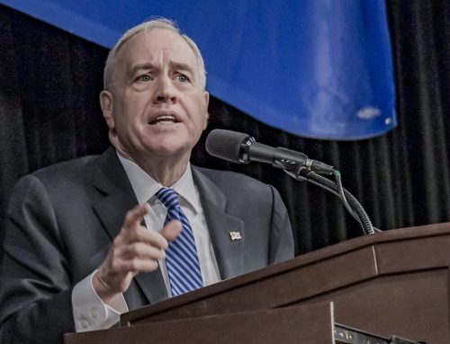 Comptroller DiNapoli talks budgeting and pension fund