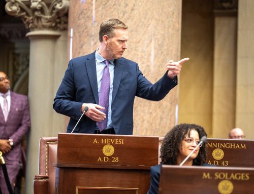End of session goals for Assemblyman Hevesi