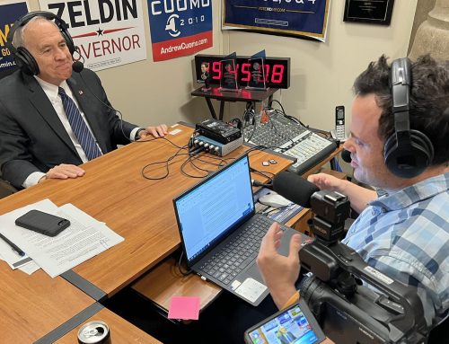 Tom DiNapoli talks OT, unclaimed funds and using reserves
