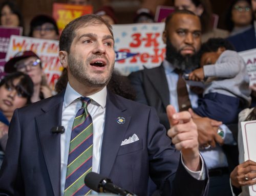 Senator Gounardes pitches higher taxes on the wealthy