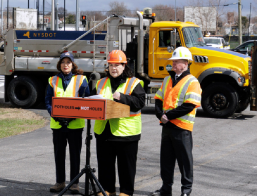 New York transportation officials tackle potholes